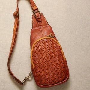 NWT Sundance Woven Marlowe Bag